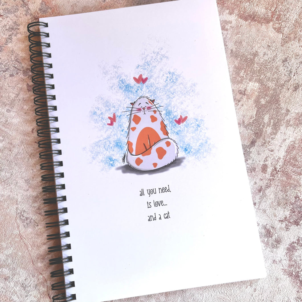 Cat Notebook - Geoff