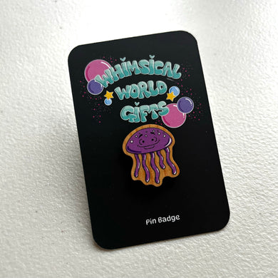 Cute Jellyfish Pin Badge